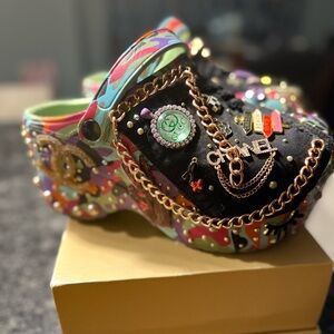 Gently used charmed clogs